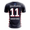 Maillot de Supporter PSV Eindhoven Bakayoyo 11 Extérieur 2025-26 Pour Homme